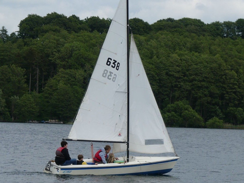 Gruben Jolle im RSV segeln
